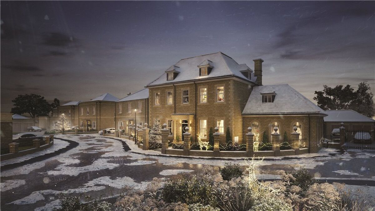 development for sale in Barnwood House, Highworth, Leamington Road