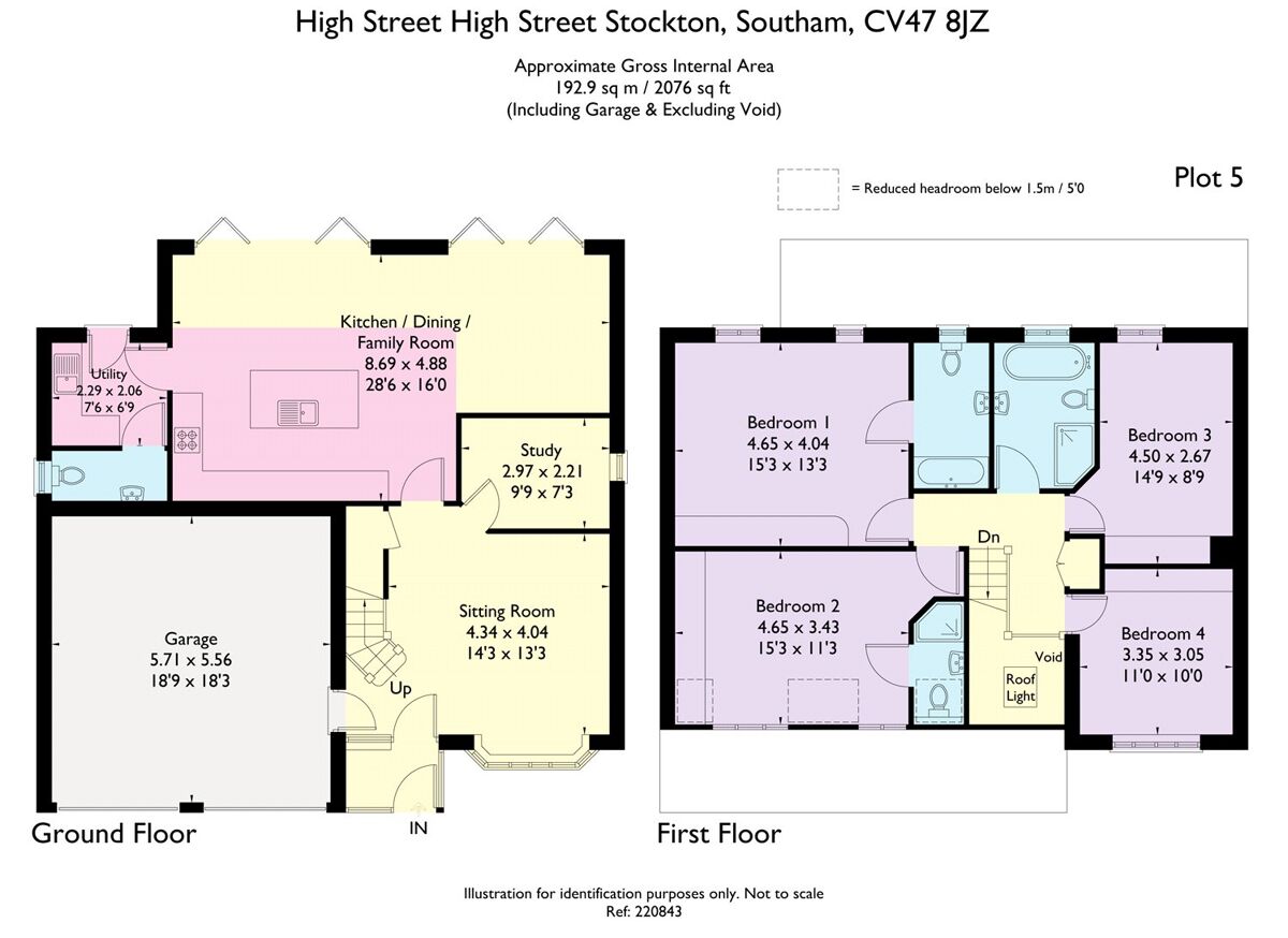 house for sale in High Street, Stockton, Southam, Warwickshire, CV47