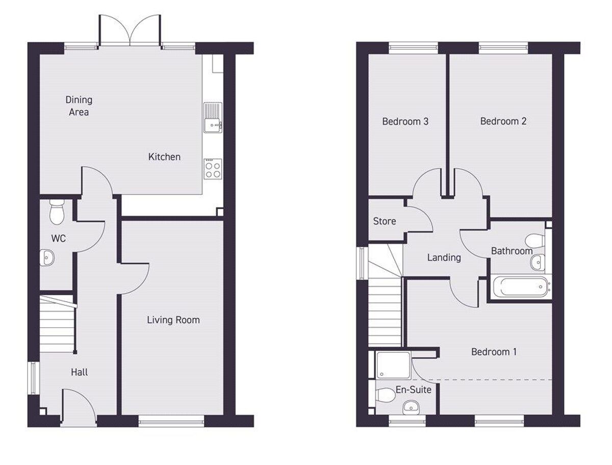house for sale in Elmley Road, AshtonunderHill, Evesham