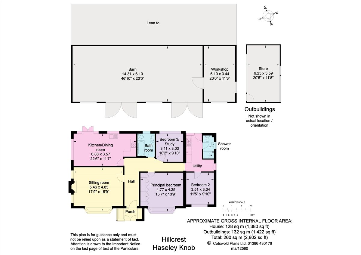 bungalow for sale in Haseley Knob, Warwick, Warwickshire, CV35