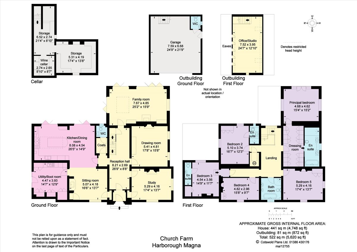 house for sale in Main Street, Harborough Magna, Rugby, Warwickshire