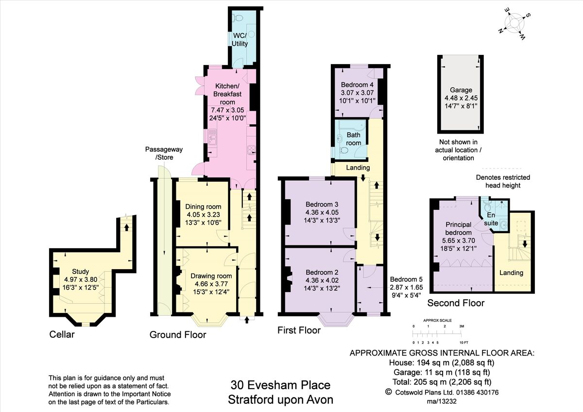 house for sale in Evesham Place, StratforduponAvon, Warwickshire