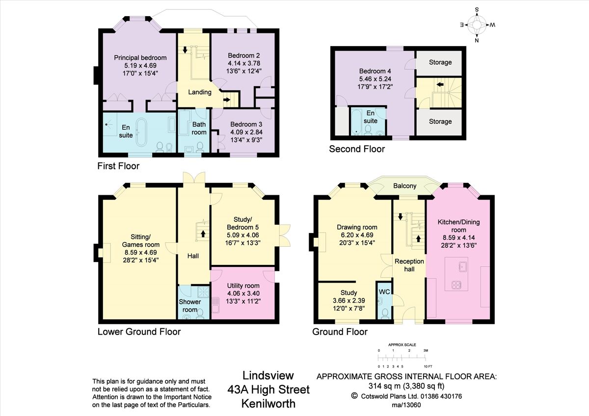 house for sale in High Street, Kenilworth, Warwickshire, CV8