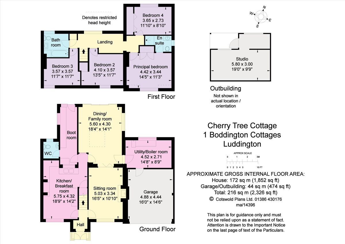 house for sale in Luddington, StratforduponAvon, Warwickshire, CV37