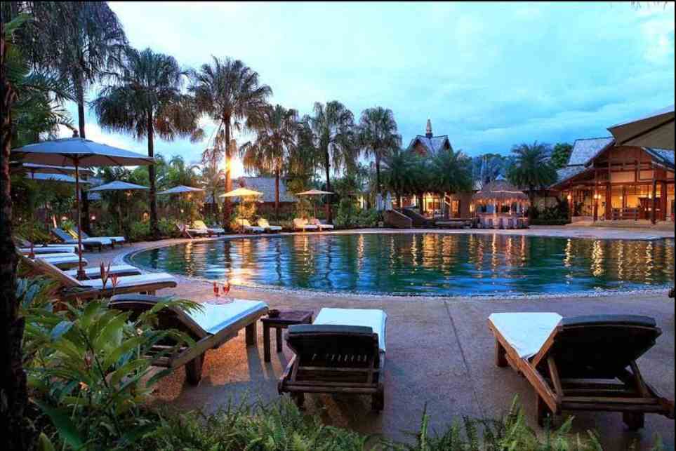 77 keys resort and spa villa style in Chiang Rai