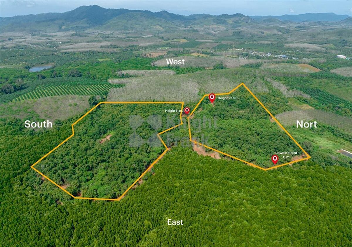Land for sale in Samchong PhangNga Just 10 min to Phuket Island