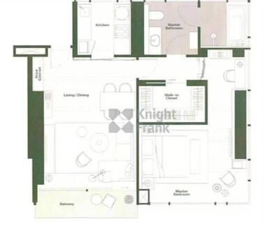 Picture of 1 bedroom condominium for sale.