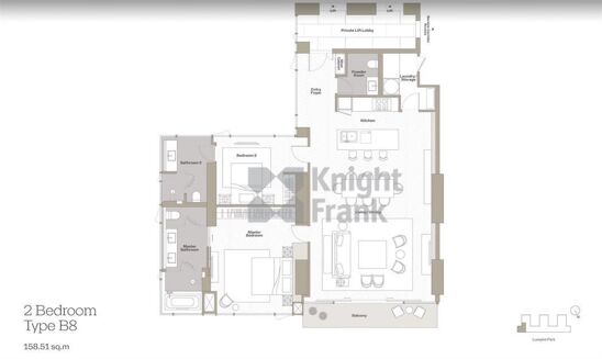 Picture of 2 bedroom condominium for sale.