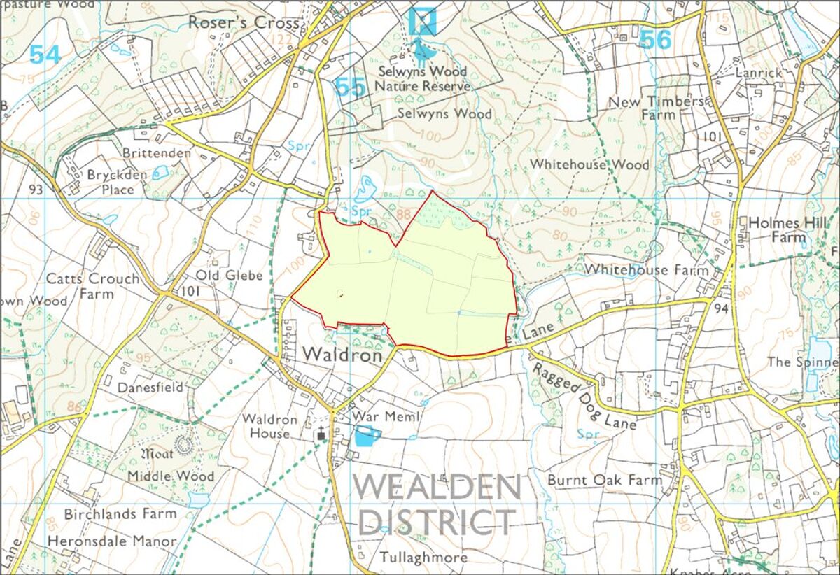 Land for sale in Land At Whitehouse Lane, Waldron, East Sussex, TN21