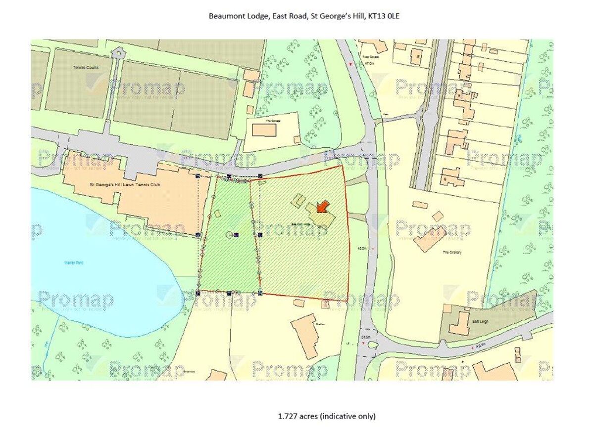 house for sale in East Road, St Hill, Weybridge, Surrey, KT13