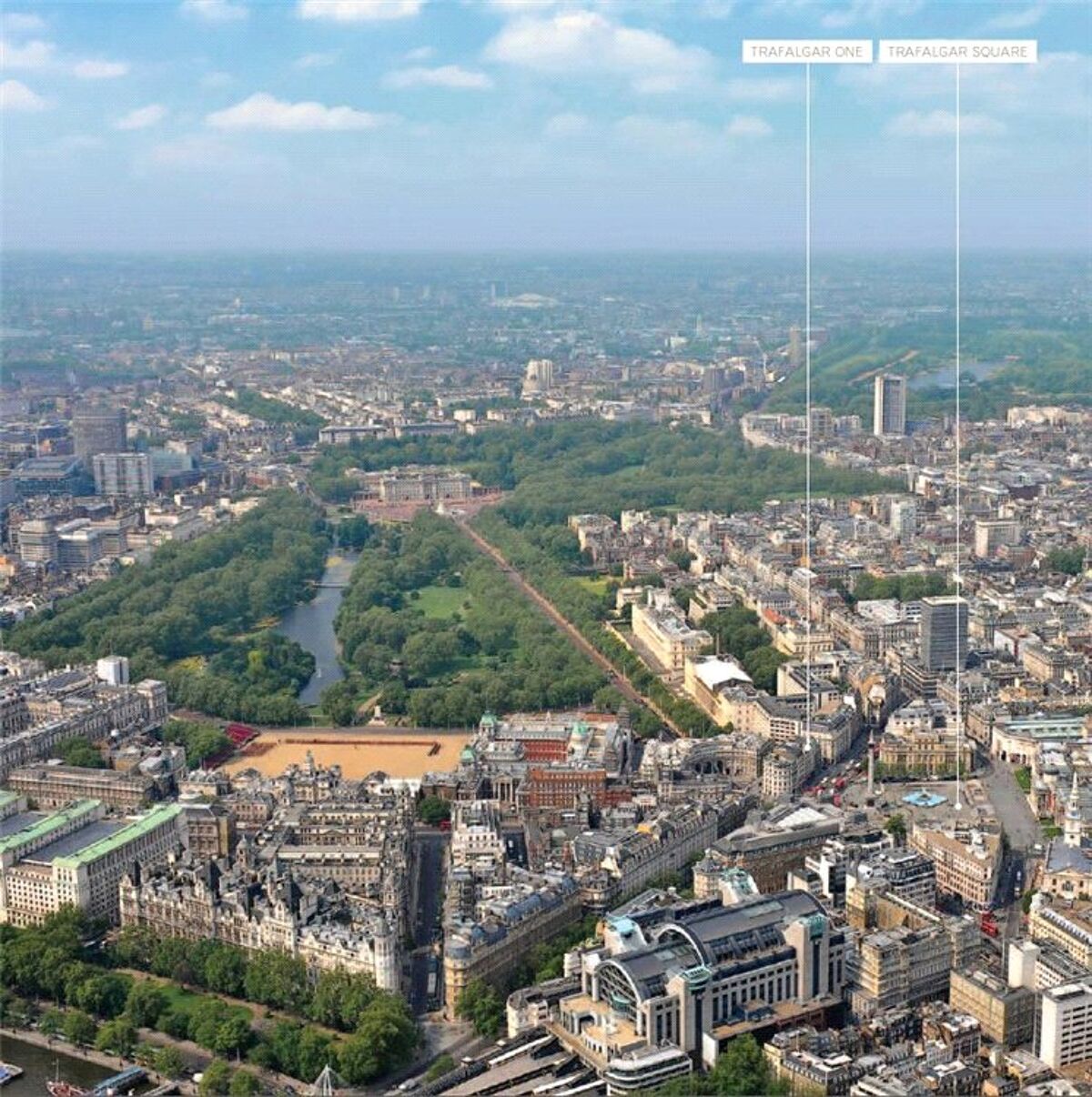 flat for sale in Trafalgar Penthouse, Trafalgar Square, London, SW1Y