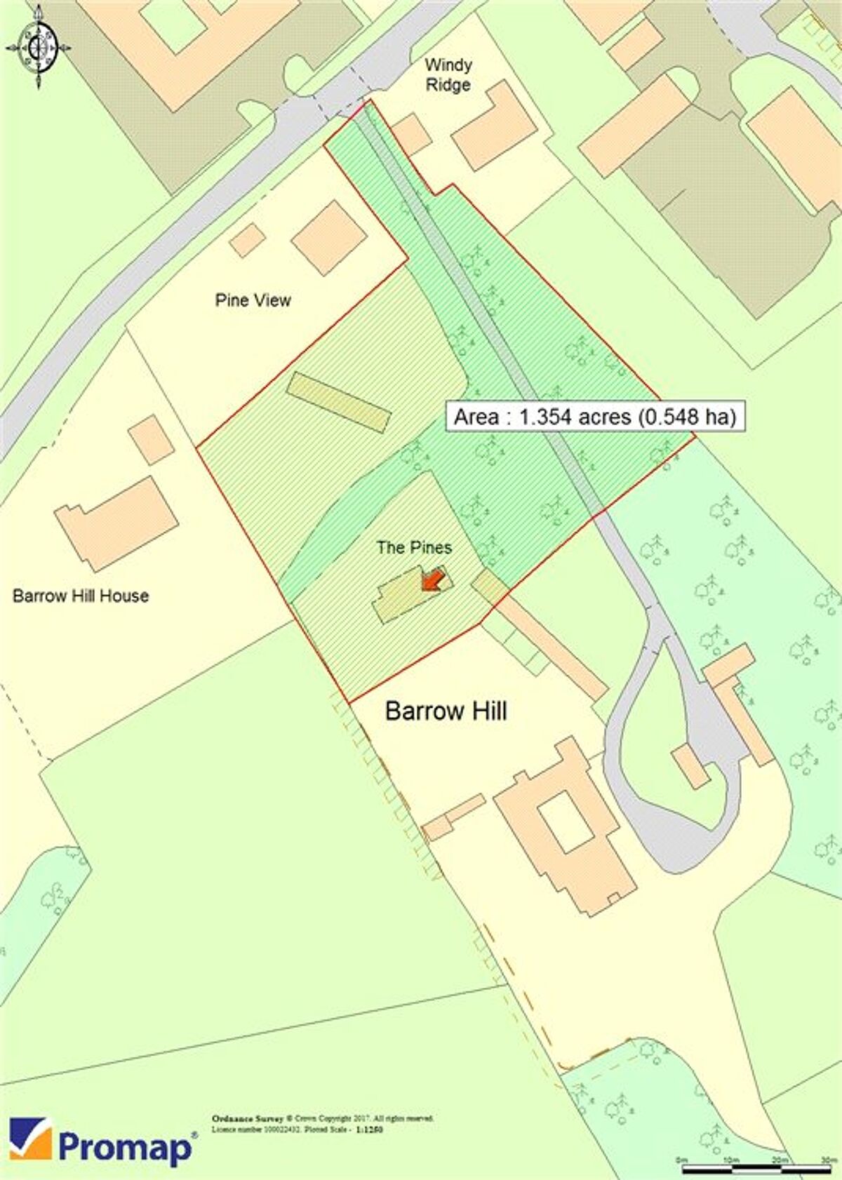 development for sale in Barrow Hill, Goodworth Clatford, Andover