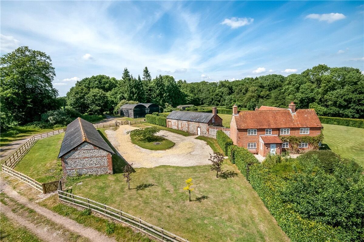 house for sale in Bradley Wood Farmhouse, Dunley, Whitchurch, Hampshire