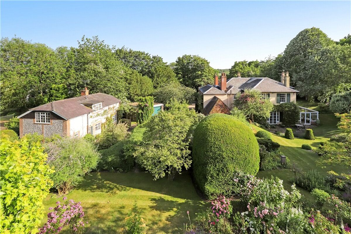 house for sale in Woodman Lane, Sparsholt, Winchester, Hampshire, SO21