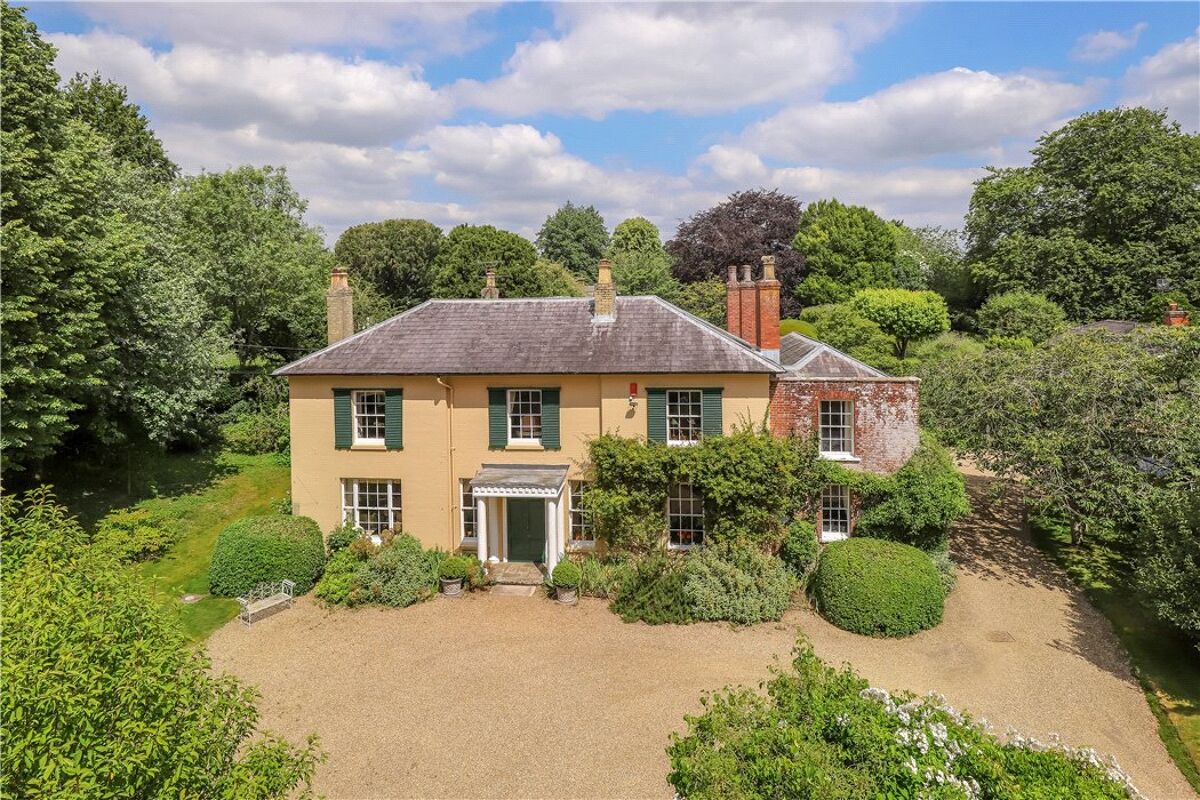 house for sale in Woodman Lane, Sparsholt, Winchester, Hampshire, SO21