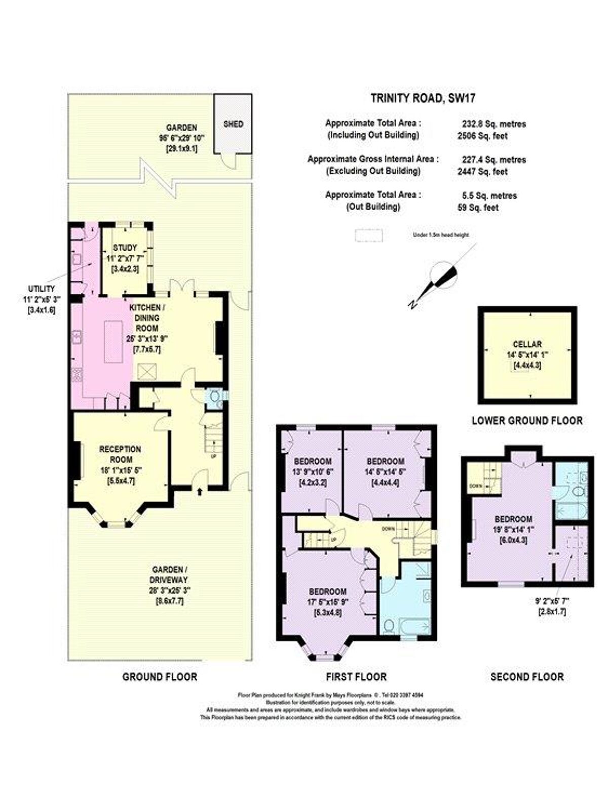 house for sale in Trinity Road, London, SW17 WND150151 Knight Frank