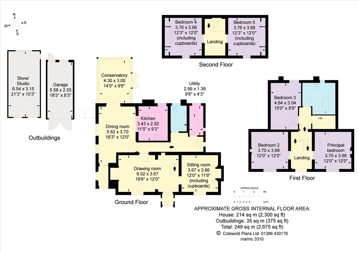 house for sale in Guarlford Road, Malvern, Worcestershire, WR14