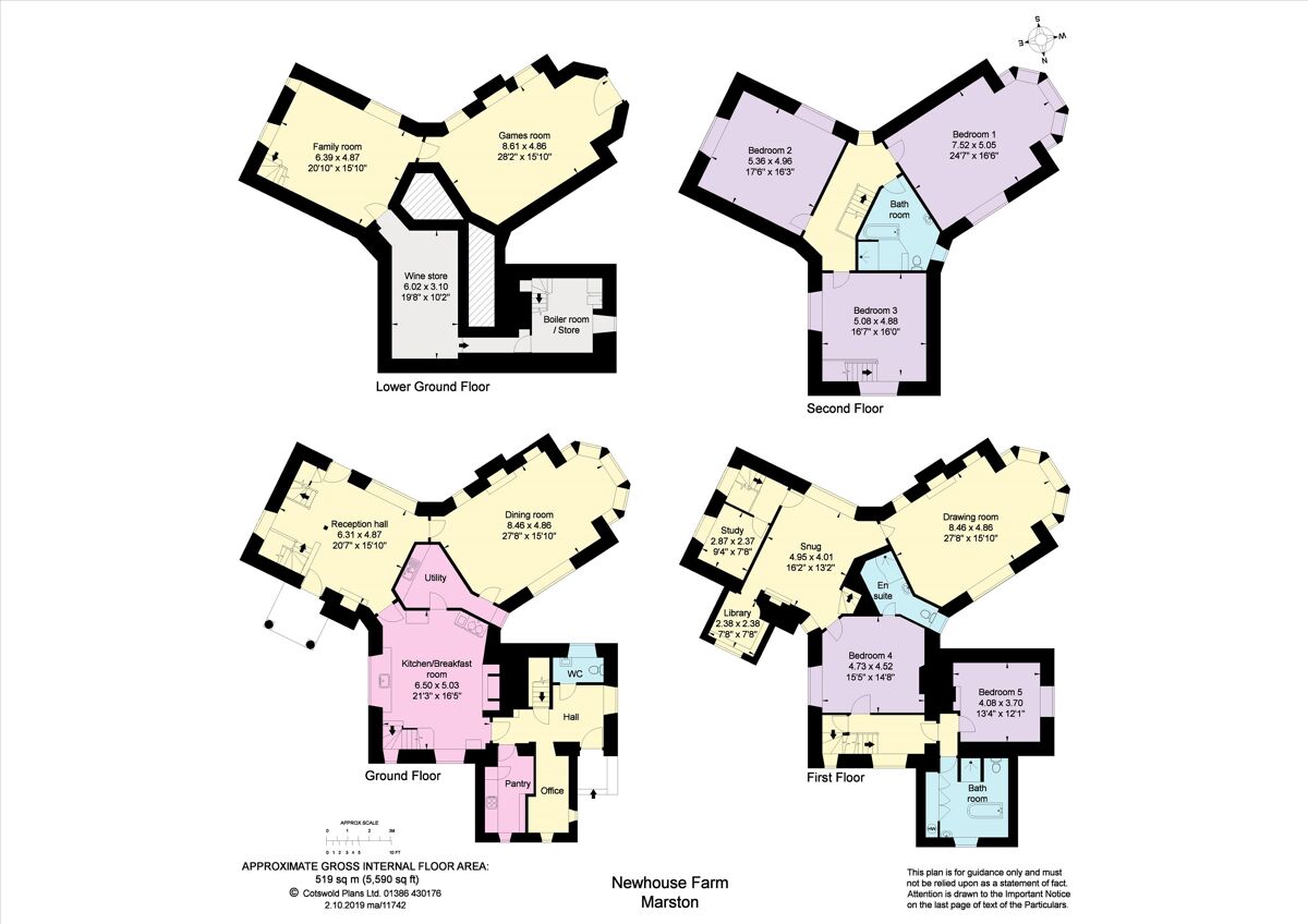 house for sale in Goodrich, RossonWye, Herefordshire, HR9