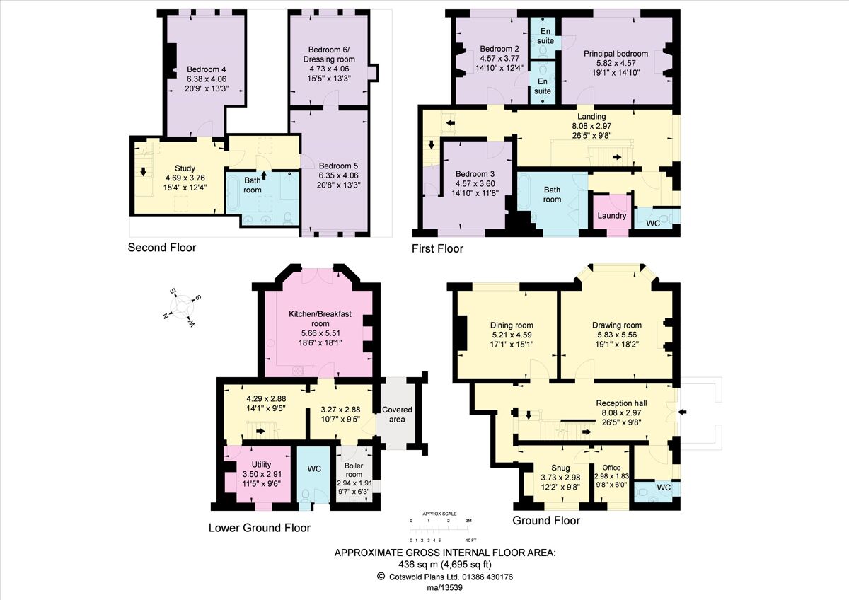 house for sale in Wyche Road, Malvern, Worcestershire, WR14