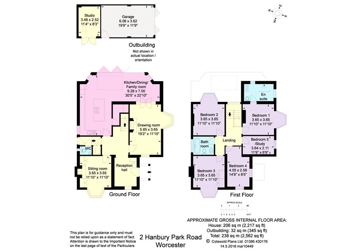 house for sale in Hanbury Park Road, Worcester, Worcestershire, WR2