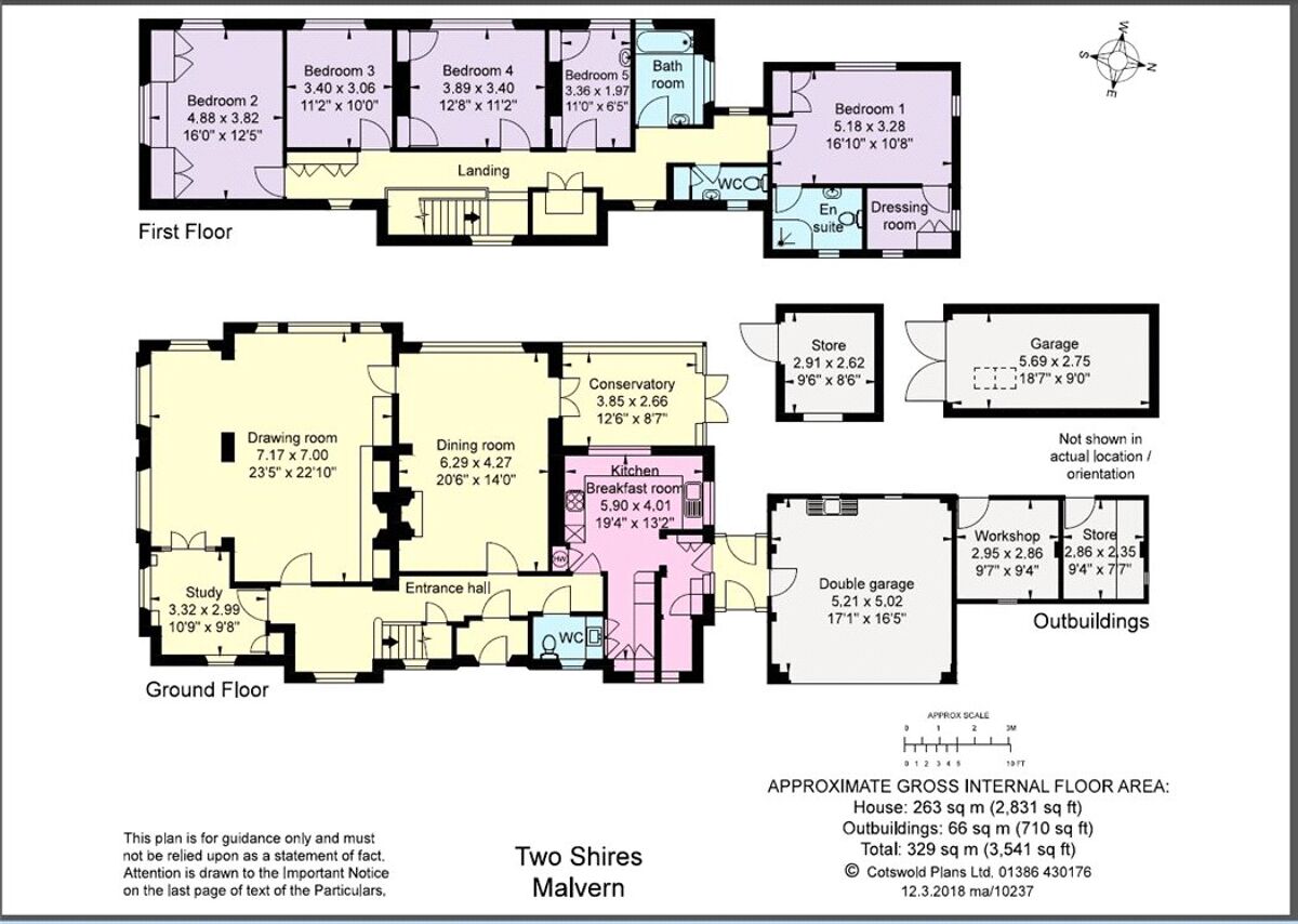 house for sale in Brockhill Road, Malvern, Worcestershire, WR14