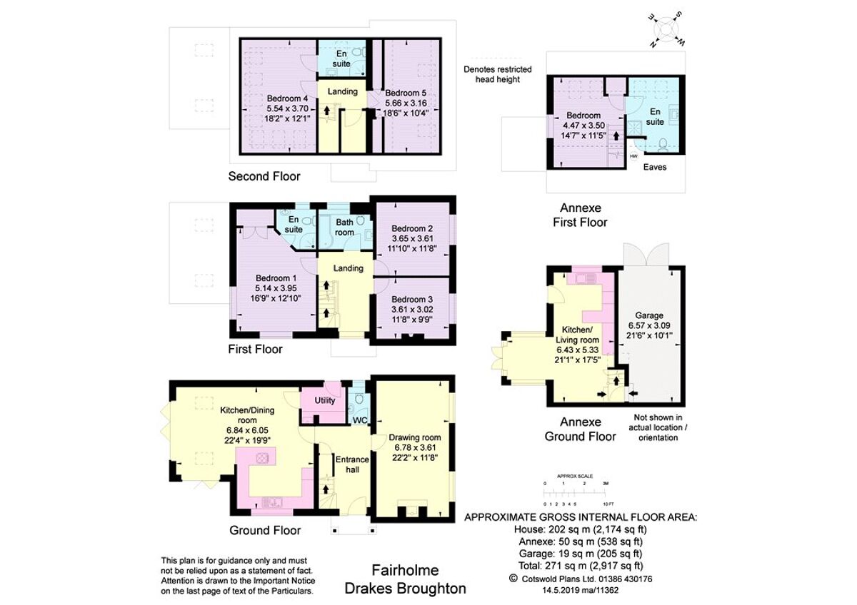 house for sale in Worcester Road, Drakes Broughton, Pershore, Worcestershire, WR10 WRC190117