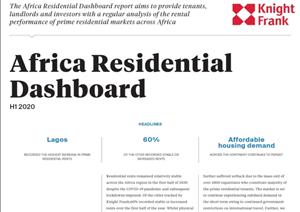 Africa Residential DashboardAfrica Residential Dashboard - H1 2020