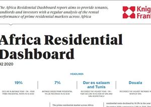 Africa Residential DashboardAfrica Residential Dashboard - H2 2020