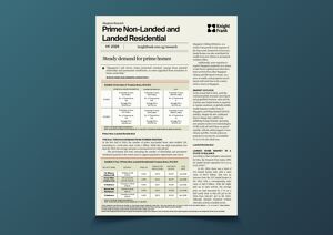 Singapore Prime Non-Landed & Landed Residential Update - H1 2026