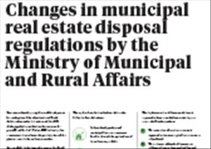 Changes in Municipal Real Estate Disposal RegulationsChanges in Municipal Real Estate Disposal Regulations - 2020