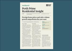 Perth Prime Residential InsightPerth Prime Residential Insight - Q3 2023