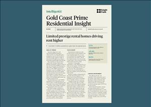 Gold Coast Prime Residential InsightGold Coast Prime Residential Insight - Q3 2023