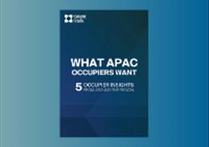 What APAC Occupiers WantWhat APAC Occupiers Want - June 2021