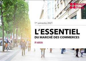 L'essentiel du marché des commerces - ParisL'essentiel du marché des commerces - Paris - 1er semestre 2021