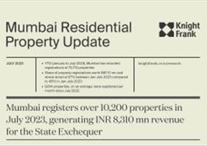 Mumbai Residential Property Registrations Update: JulMumbai Residential Property Registrations Update: Jul - 2023