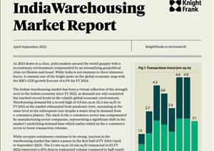 India Warehousing Market Report: Apr - SepIndia Warehousing Market Report: Apr - Sep - 2023