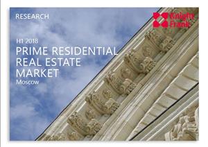 Moscow Residential Real Estate MarketMoscow Residential Real Estate Market - H1 2018